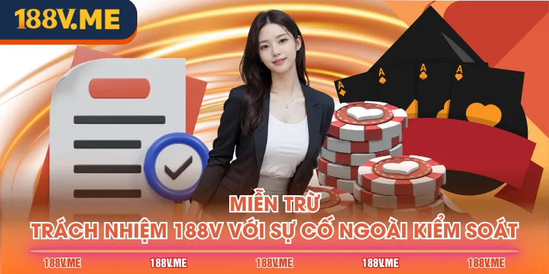 Miễn trừ trách nhiệm 188V với sự cố ngoài kiểm soát